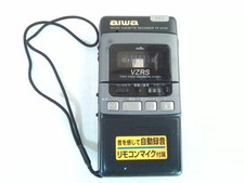 Aiwa Microcassette Player Recorder Tp-m700 Voice Sensor Recording