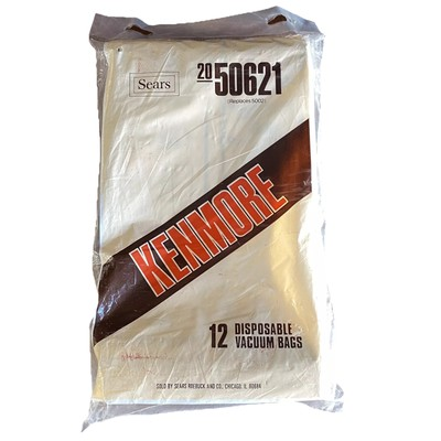 #ad Sears Kenmore Canister Vacuum Cleaner BAGS 20 50621 12 bags NOS Sealed Vintage $5.99