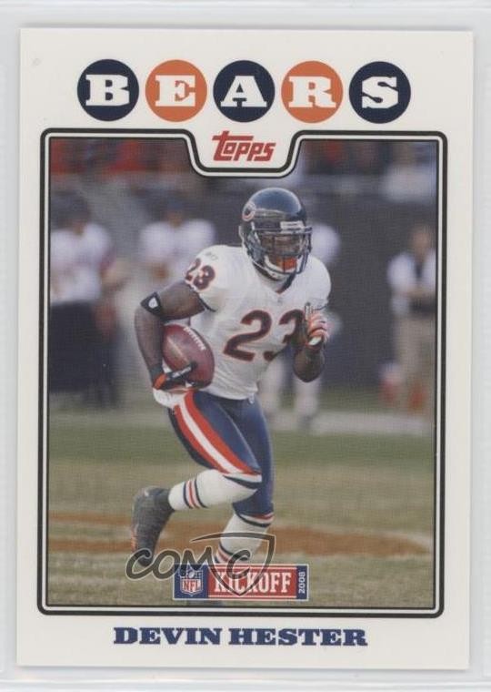 2008 Topps Kickoff Devin Hester #110 HOF 0u3