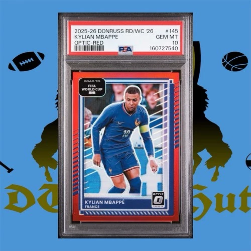 Kylian Mbapp 2026 Donruss Optic Kylian Mbapp #145 Red