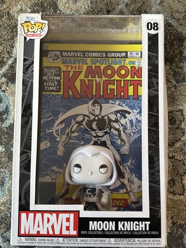 Funko Pop! Comic Book Cover with Case: Marvel - Moon Knight #08 Sealed