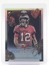 TOM BRADY 2025 TOPPS CHROME FORTUNE 15 REFRACTOR #F15-35 BUCCANEERS Q1702