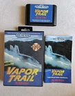 VAPOR TRAIL SEGA GENESIS COMPLETE IN BOX VERY GOOD CONDITION
