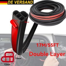 17m Autotürdichtung Gummidichtung Selbstklebend Dichtband KFZ Kapuze Kofferraum