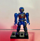Mega Bloks Halo UNSC COBALT BLUE MARINE MINI FIGURE — photo 1