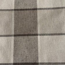3/4 Yard Cut of Neutral Plaid Home Decor Fabric