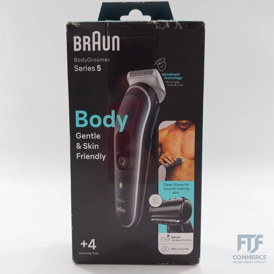 Braun Series 5 Bodygroomer / Intimrasierer Mann, Körperpflege- und H... Series 5