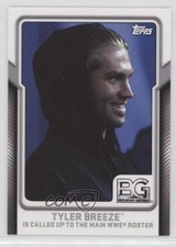 2017 Topps WWE Breaking Ground Tyler Breeze is Called Up to the Main Roster 09j5