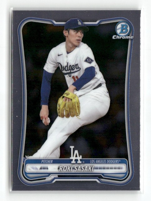 2026 Bowman Chrome Roki Sasaki #59 Los Angeles Dodgers