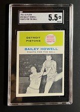 1961-62 Fleer - Bailey Howell #55 (RC)