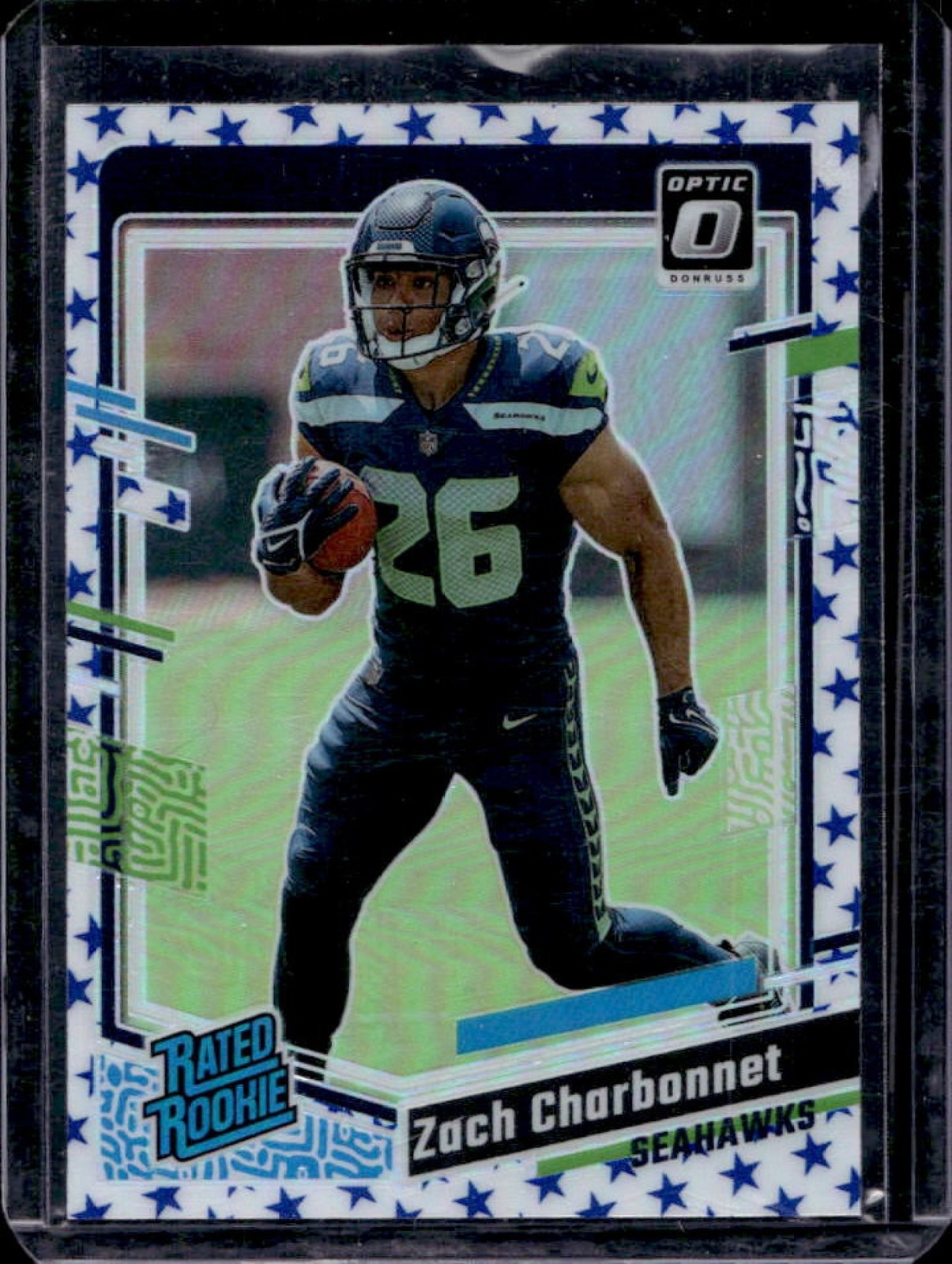 Zach Charbonnet Panini Donruss Optic #294 Stars