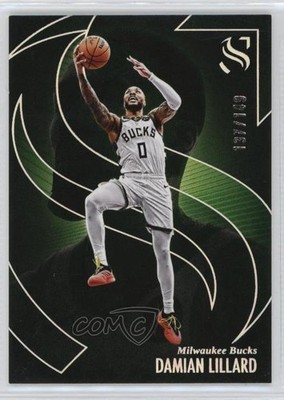 2024-25 Panini Silhouette Holo Silver 137/149 Damian Lillard #62 1p76