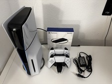 Sony PS5 Slim Disc 1TB | 2x DualSense | Vertical | Stand | OVP | Neuwertig