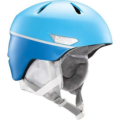 Bern Weston Jr. Boys Ski Helmet Blue Zip Mold Blue S/M 53-55.5cm (20.86''-21.8'')
