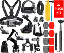 Accessories Kit Mount for GoPro Hero 11 10 9 8 7 6 Selfie Car Bike Head Strap