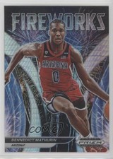 2022-23 Panini Prizm Draft Picks Fireworks Hyper Bennedict Mathurin #FW-BM 1u6