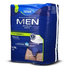 TENA MEN Act.Fit Inkontinenz Pants plus L/XL blau 10St, PZN 17981539