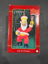 Carlton Cards Ornament - Homer Simpson D  OH IT  S CHRISTMAS- MIB....Free Shipping