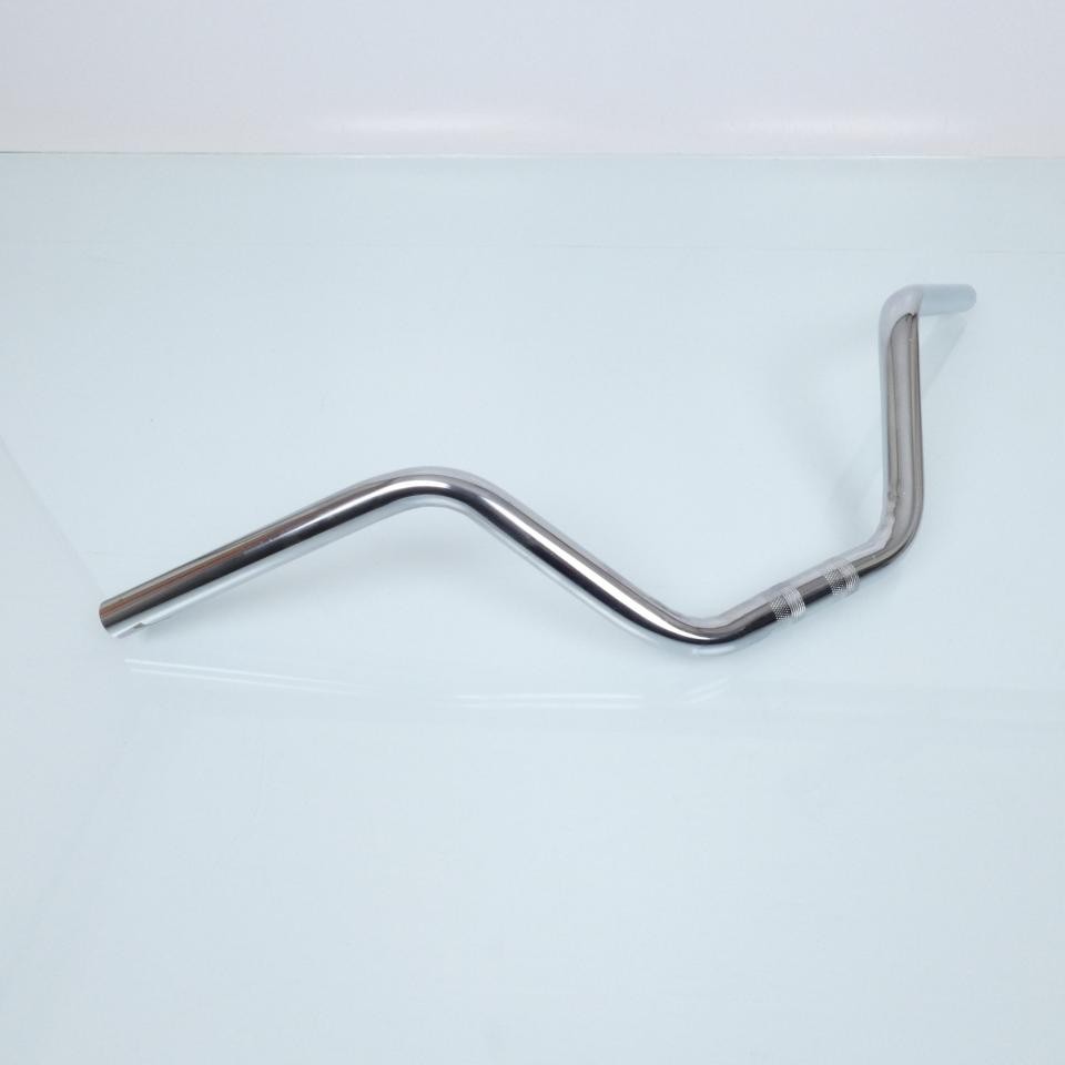 Guidon universel RSM de 22mm pour mobylette MBK 50 89 acier noir L645mm H150mm