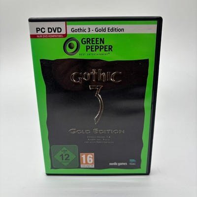 Gothic 3 Gold Edition PC DVD ROM Green Pepper Ohne Anleitung OVP Sehr Gut