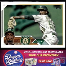 Dany Jimenez #164 RC Oakland Athletics Near Mint or Better