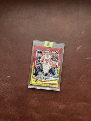 Duncan Robinson Panini Optic Gold Parallel /7 Near Mint