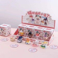 Little Beanie Crystal Cat Blind Box Figure A032 Desktop Decor Mystery Toy NEW
