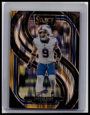 2024 Panini Select #195 Taylor Rapp Black & Gold Prizm Shock