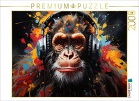 Calvendo Puzzle Monkey Dance | 2000 Pieces, Finished Size 35.4 × 26.4 In (90 × 6
