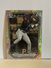 Bowman Chrome 2026 Edward Florentino 1st Bowman Speckle Refractor 