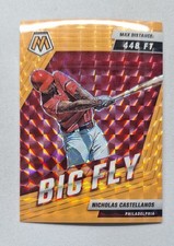 2022 Panini Mosaic - Big Fly Nick Castellanos #BF-11 Reactive Orange Mosaic...