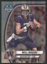 2024 Bowman Chrome University #185 Will Rogers 48287