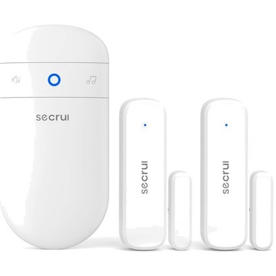 Wireless Door Chime Kit ABS 500ft Range Adjustable Volume Easy Install