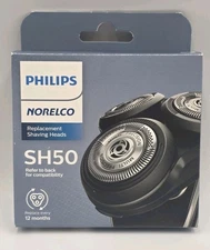Philips Norelco Shaving Heads Replacement 5000~ SH50 3 Heads