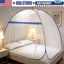 Pop-Up Mosquito Net Tent for Bed Portable Camping Travel Mosquito Net 79"x59"
