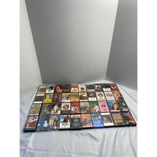Lot of 40 Vintage Cassette Tapes Country Pop Holiday Patsy Cline Kenny Rogers