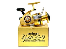 Vintage NOS Daiwa Gold GS-9 Skirted Spinning Reel in Original Box, Made in Japan