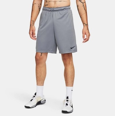 Nike Dri-Fit Knit 6.0 Versatile Training Shorts Gray DD1887-084 Mens Size M