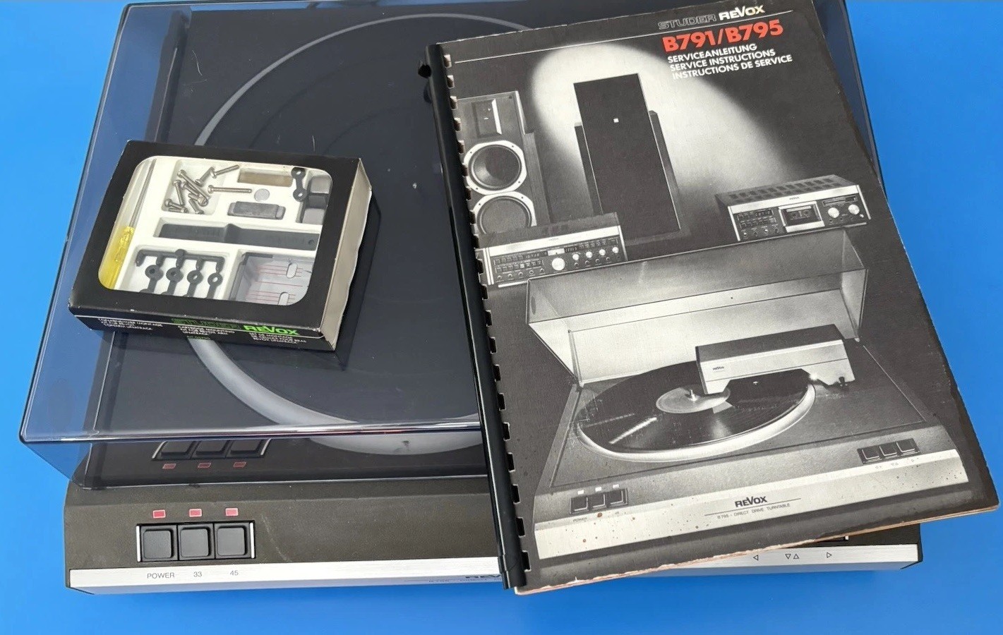 Revox B795 vintage audio equipment - eBay listing photo 2