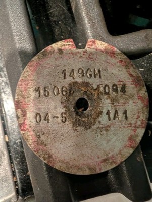 NP149 Transfer Case Metal Tag New Process OEM Original