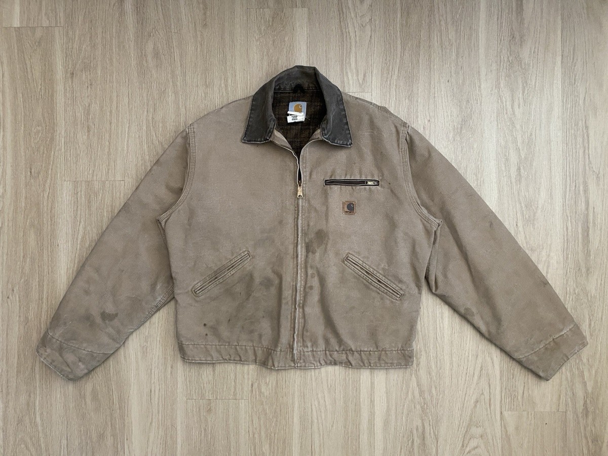 carhartt デトロイトジャケット J97 SDL VTG Carhartt Detroit J97 SDL 'Saddle' Jacket Men's Large Blanket