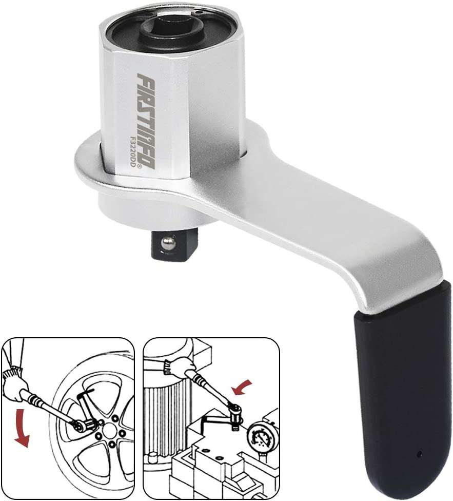 FIRSTINFO F3220DD | Moltiplicatore Di Coppia Compatto 3,4:1 | Adattatore Da 1/2"