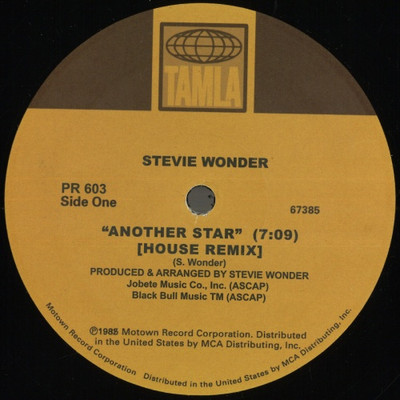 STEVIE WONDER Another Star/Too High 12'' NEW VINYL unofficial 