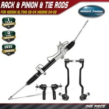 5x Power Steering Rack & Stabilizer Bar Link & Tie Rod End Kit for Nissan Altima