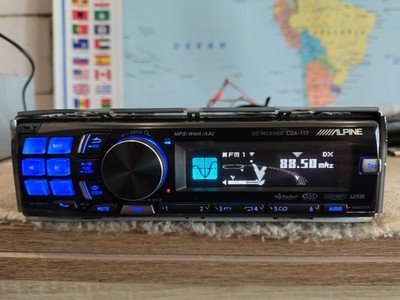 Alpine CDA-117 Car Stereo Mobile Media Station Fully Working Great Shape