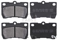 Bremsbelagsatz Scheibenbremse A.B.S. 37556 FüR Gs Lexus Is 2 200D ALE20_ ALE20R