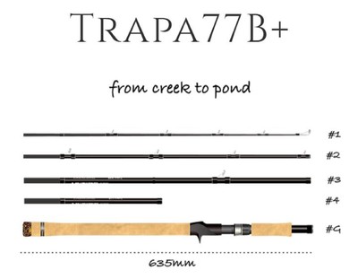 Transcendence Rod Baitcast Trapa 77/66B (0914)