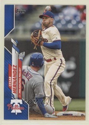2020 Topps Wal-Mart Blue Border /299 Cesar Hernandez #234 0c4
