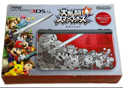 Nintendo Super Smash Bros. Edition 3DS LL Red Console for sale