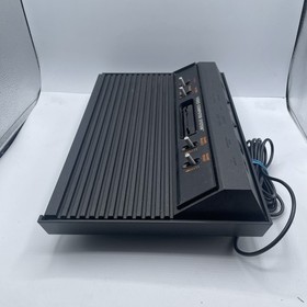 Atari 2600 Black Edition Console Tested Free Shipping Works (damaged Port)